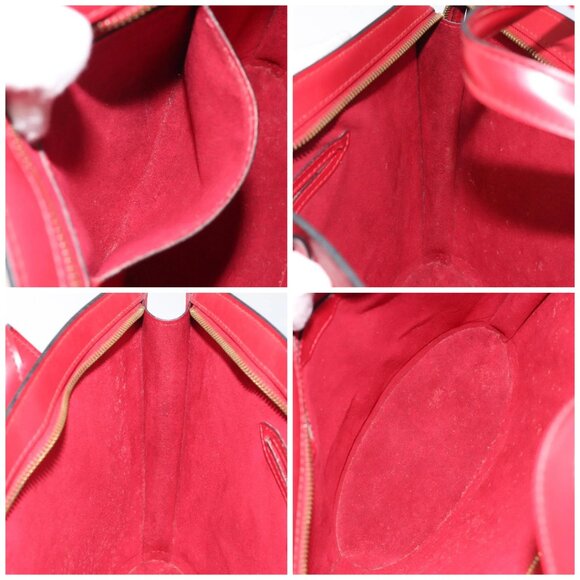 LOUIS VUITTON Epi Saint Jacques Shoulder Bag Red M52277 LV Auth 116737 - Picture 16 of 16